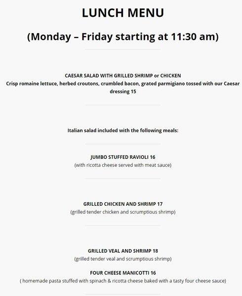 Menu of Poco Pazzo photo13