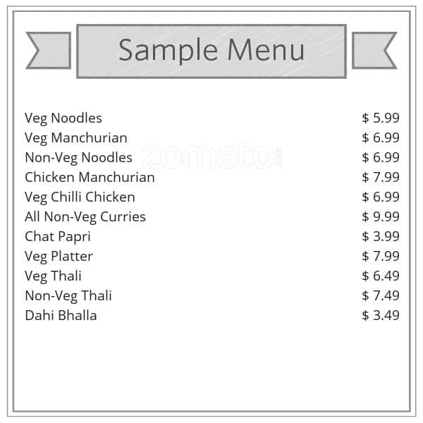 Menu of Indian Sweet Master photo2
