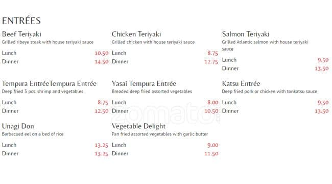 Menu of Prince Sushi photo5