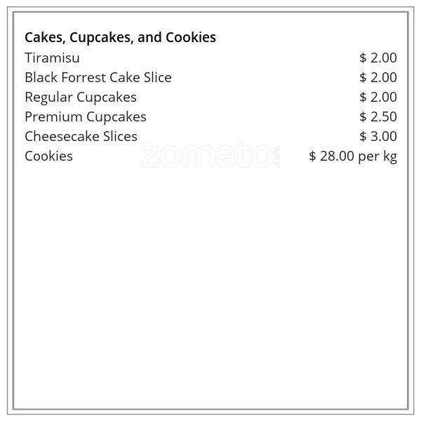 Menu of Iana Bakery photo3