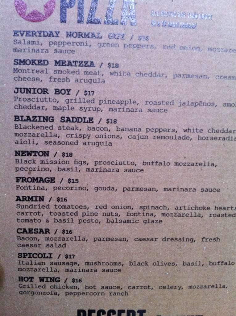 Menu of Beer Revolution Craft Beer and Pizza Bar photo2