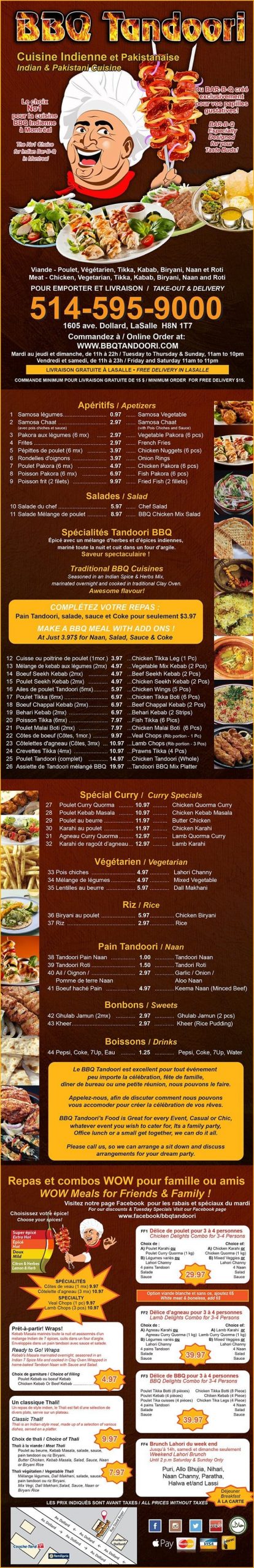 Menu of BBQ Tandoori photo2