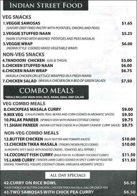 Menu of Crave India photo2