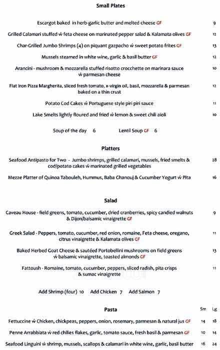 Menu of Caveau Méditerranéen photo2