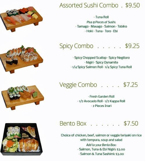 Menu of Riz Sushi Cafe photo6