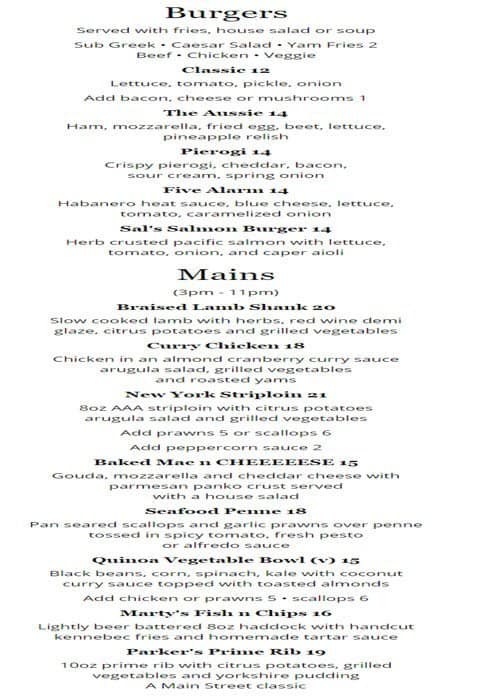 Menu of Chaise photo4