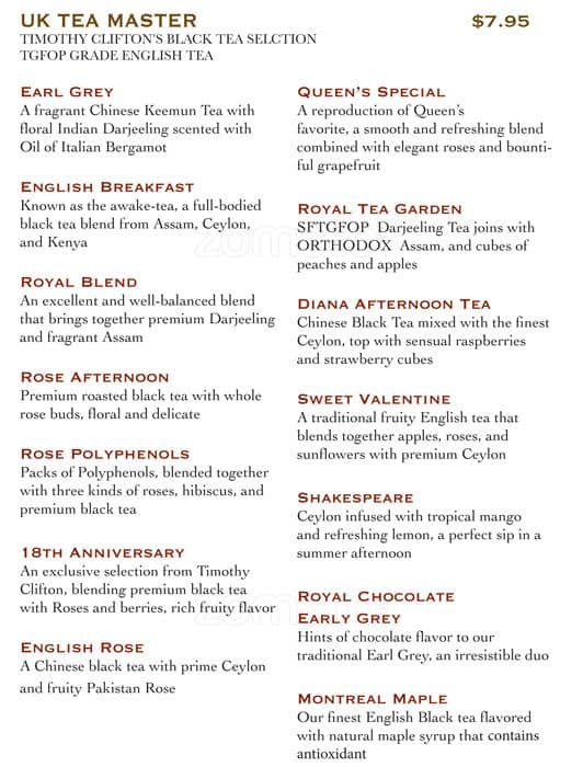 Menu of Rose House photo8