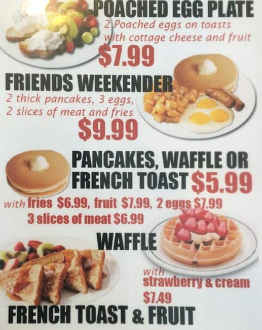 Menu of Friends – All Day Breakfast photo4