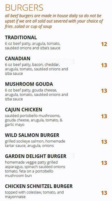 Menu of Izba Bistro photo16