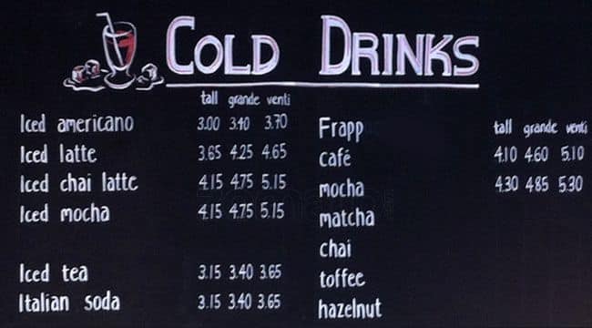 Menu of McBurney Coffee & Tea House photo3