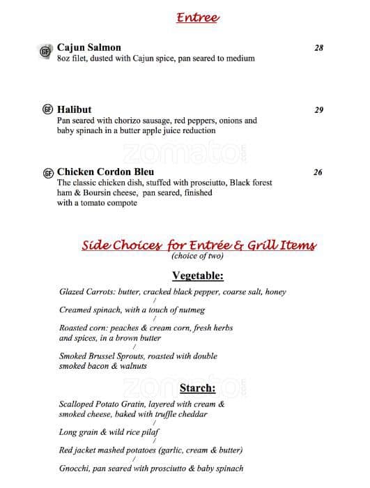 Menu of Redwood Steakhouse & Bar photo5