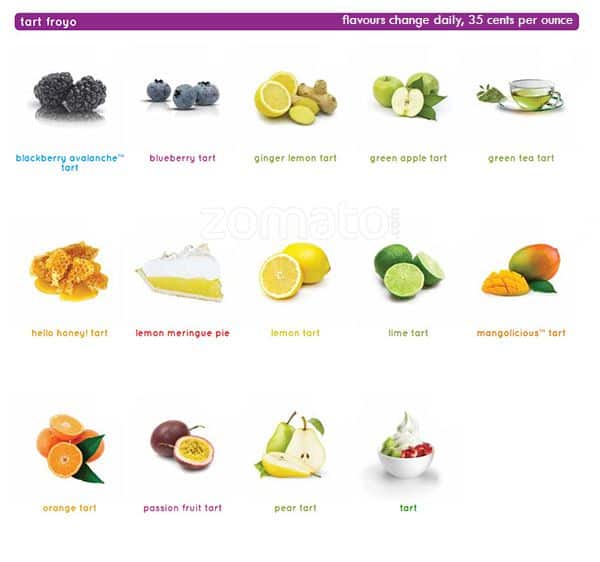 Menu of Yogurty’s photo6