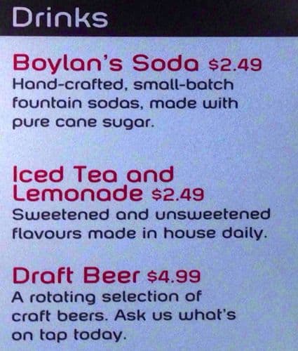 Menu of Hubbub photo7