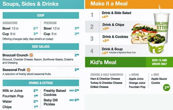 Menu of Press’d The Sandwich Co. photo3