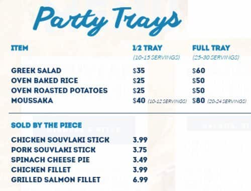 Menu of Jimmy The Greek photo4