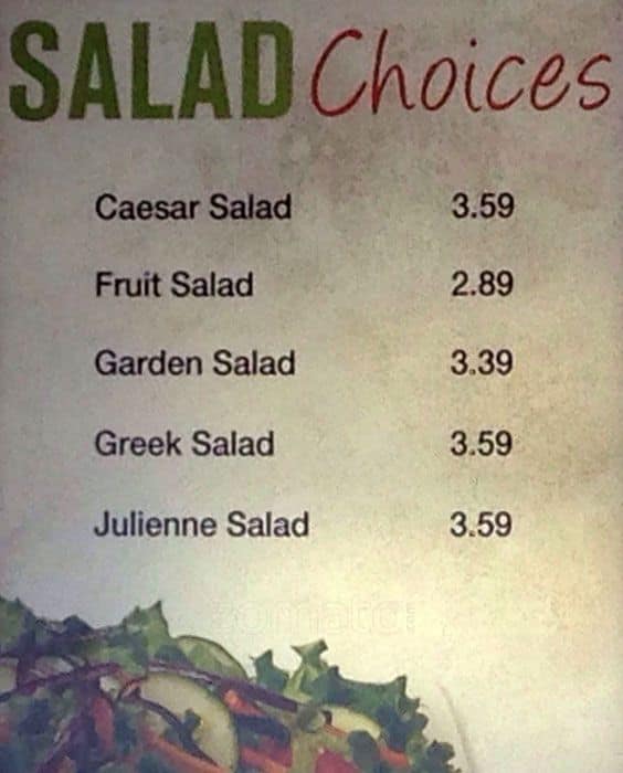 Menu of Coffee Time photo2