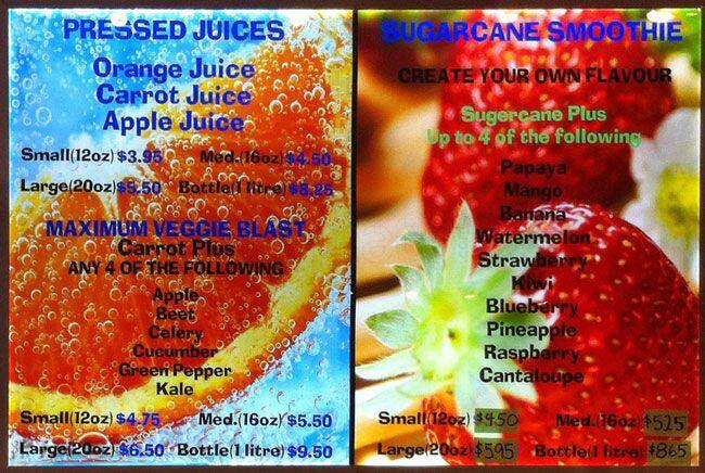 Menu of Papaya Island photo4