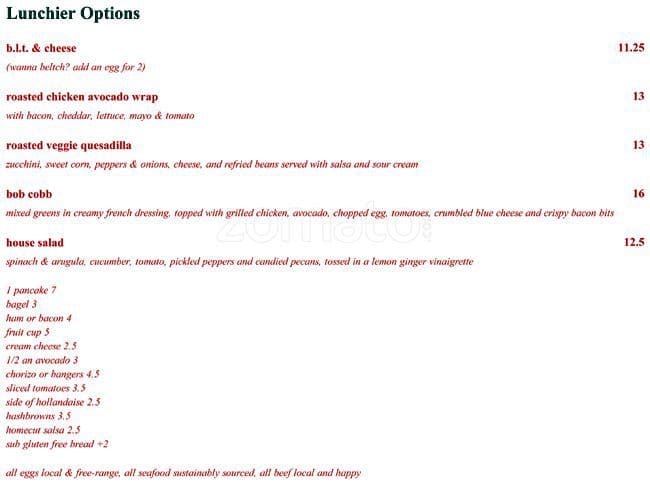 Menu of Caffe Barney photo4