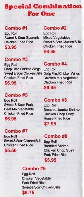 Menu of Harbour King photo6