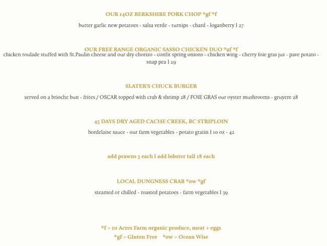 Menu of 10 Acres Kitchen photo7