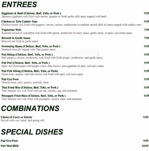 Menu of Thai Basil photo4