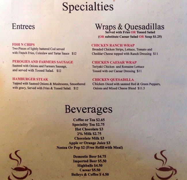 Menu of Coast & Country Diner photo8