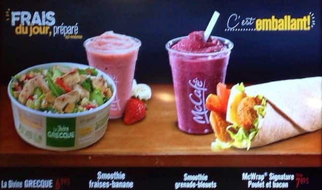 Menu of McDonald’s photo7