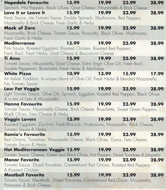 Menu of Bigman’s Family Dining photo7