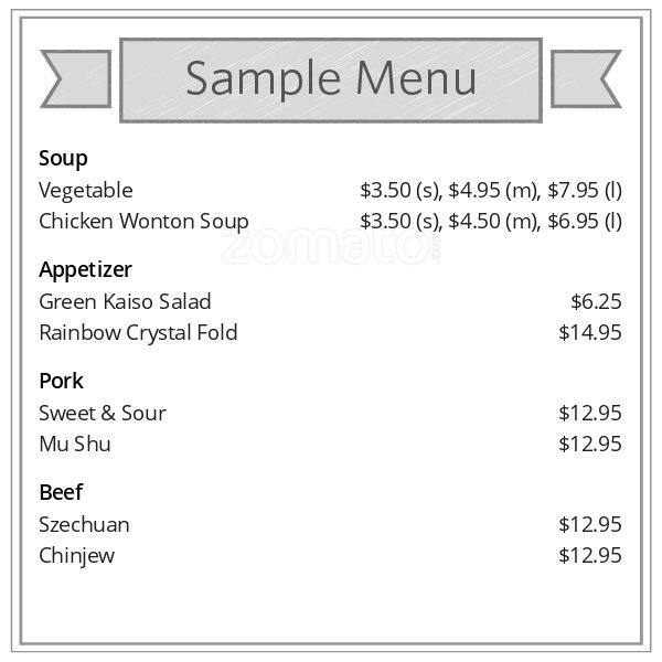 Menu of Westwood Grill photo2