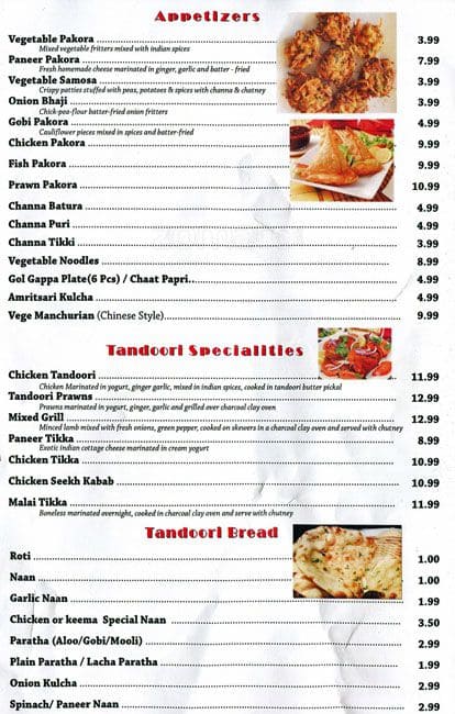 Menu of Rama Sweets & Restaurant photo2