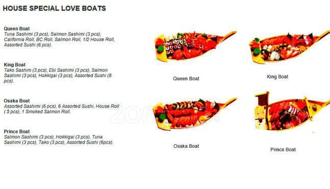 Menu of Osaka Island photo17