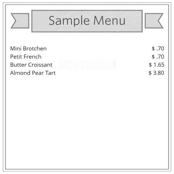 Menu of Ichiban Bakery photo2