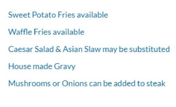 Menu of Sister’s Pub & Grill photo8