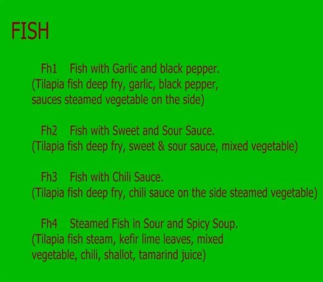 Menu of White Elephant Thai Cuisine photo9