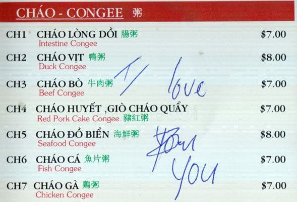 Menu of Pho Com Vietnam photo10