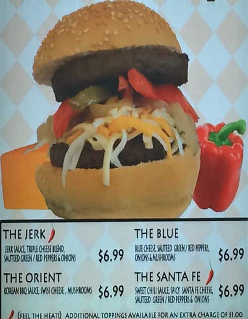 Menu of Lick’s photo6