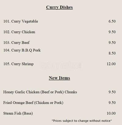 Menu of Lily Garden photo10