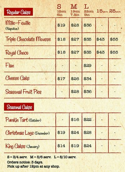 Menu of Baguette & Co photo2
