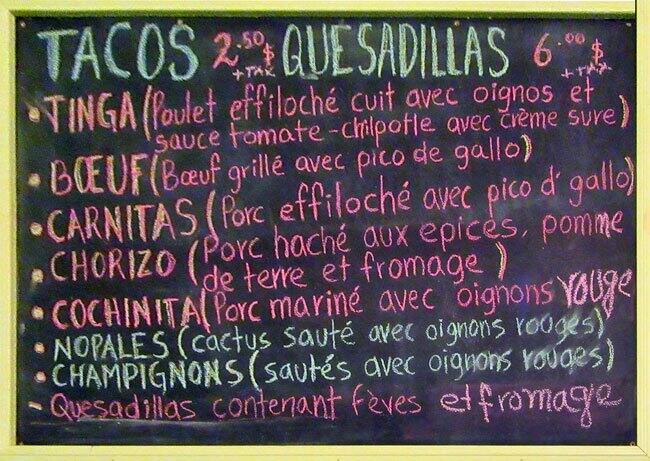 Menu of Café Frida photo2