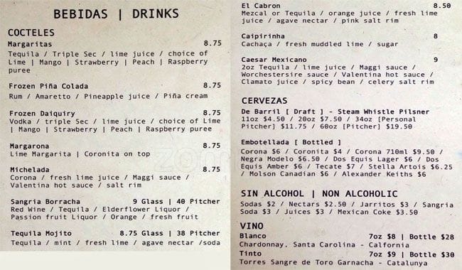 Menu of Burrito Borracho photo4