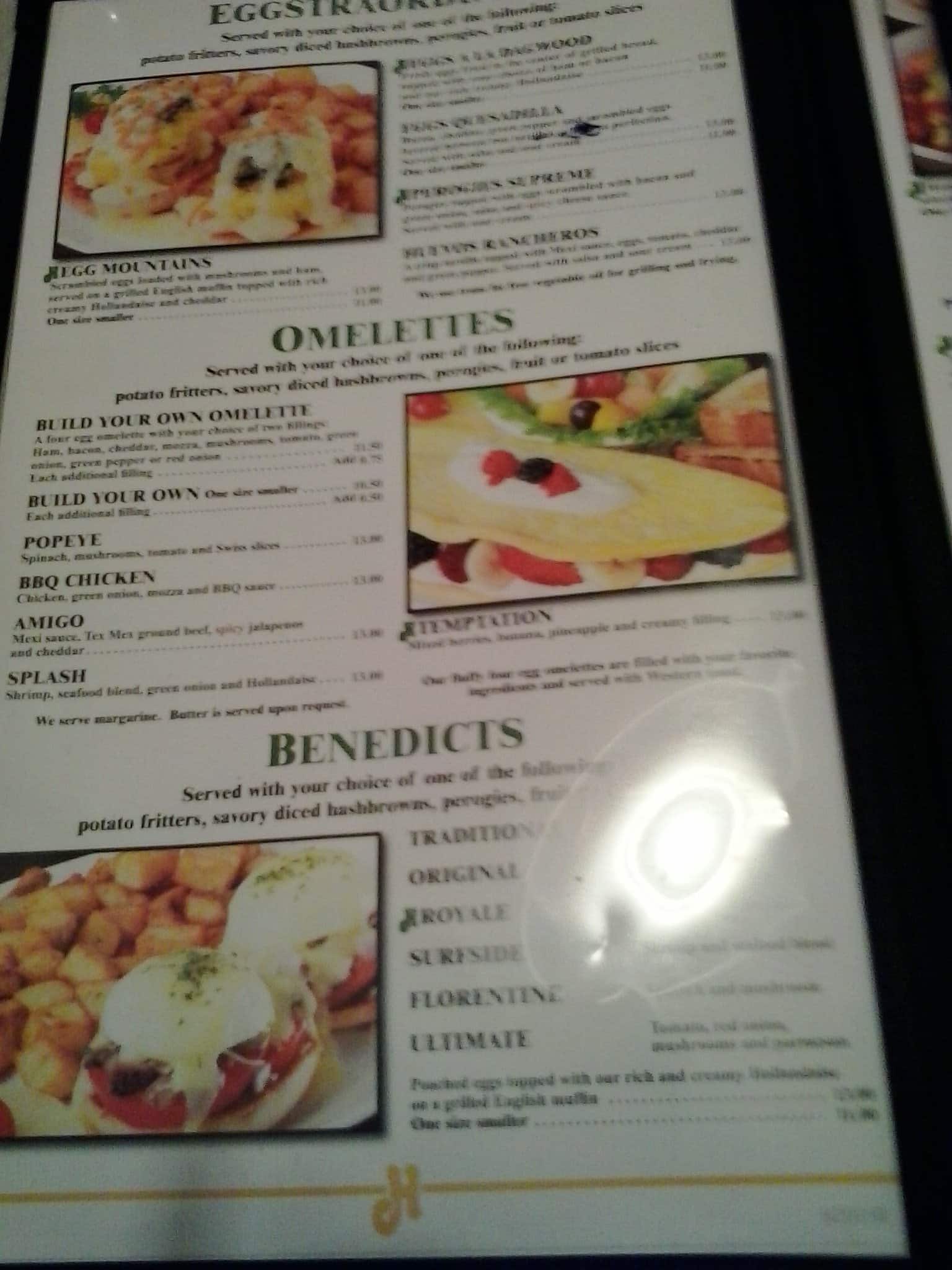 Menu of Humpty’s photo2