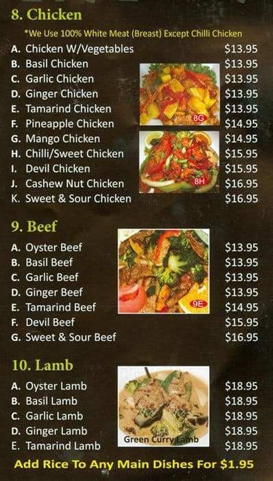 Menu of Thai Everest photo5