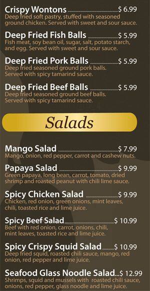 Menu of Thai Noodle photo5