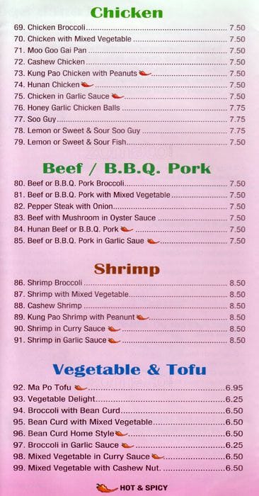 Menu of 977 Café photo4