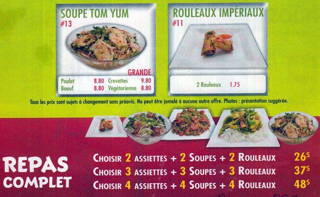 Menu of Basha Thai photo5