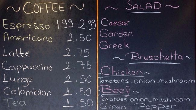 Menu of Il Mercato photo2