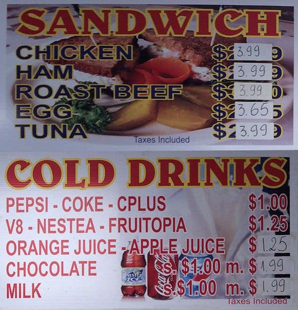 Menu of Weston Donuts photo2