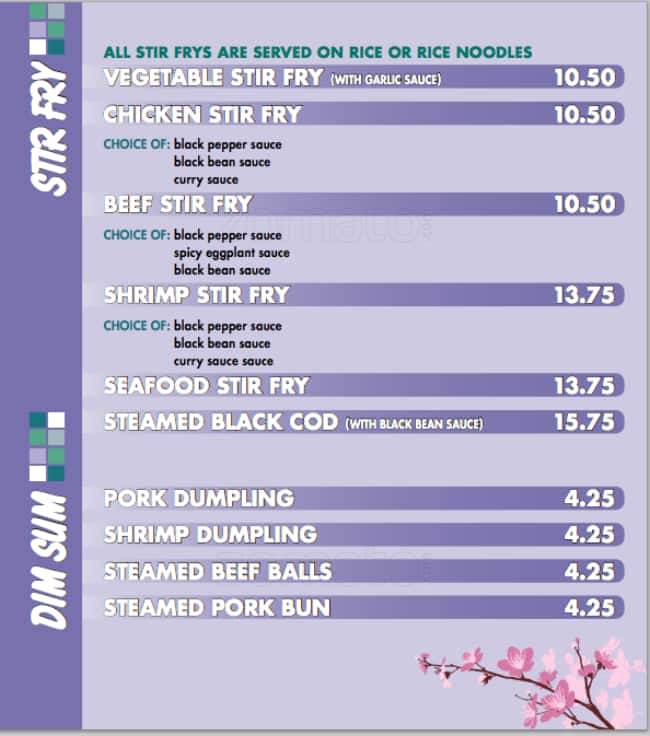 Menu of Splash Bistro photo3