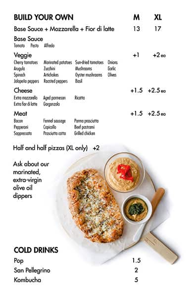 Menu of Ignite Pizzeria photo4
