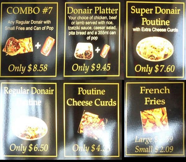 Menu of Donair Top photo4